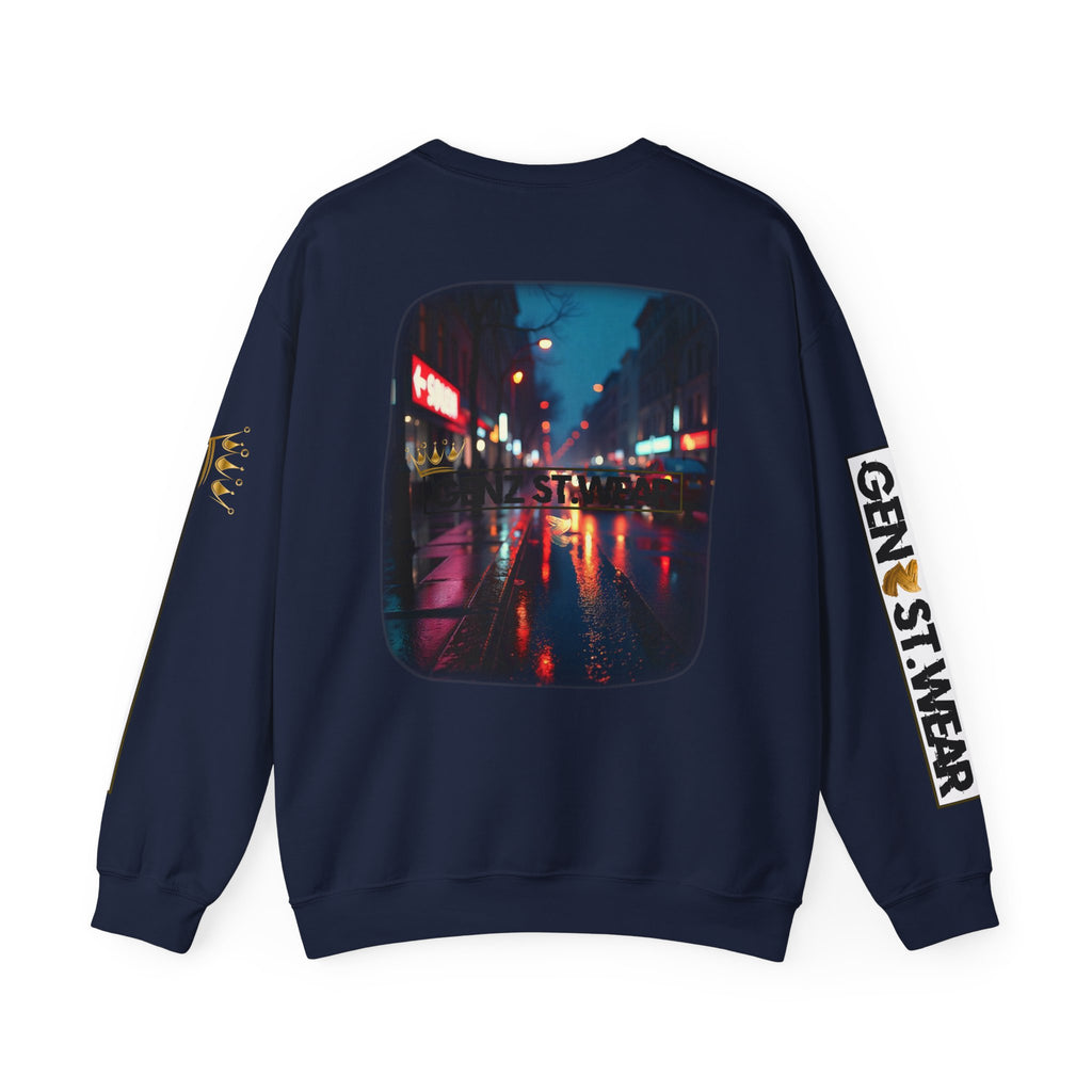 Urban Aesthetic Crewneck Sweatshirt | Cozy Street Style Top, Unisex Hoodie, Gift for Him/Her, Casual Layering, Fall Fashion