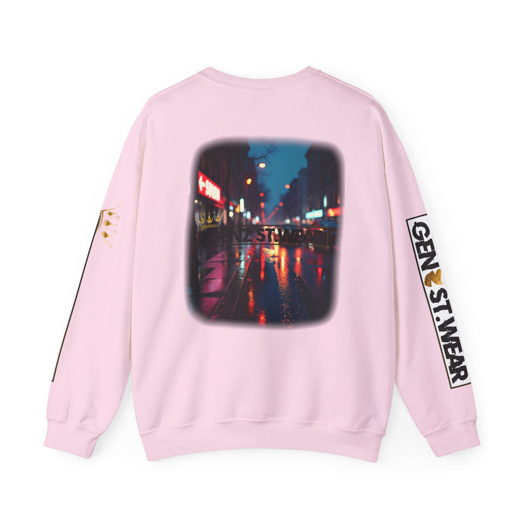 Urban Aesthetic Crewneck Sweatshirt | Cozy Street Style Top, Unisex Hoodie, Gift for Him/Her, Casual Layering, Fall Fashion