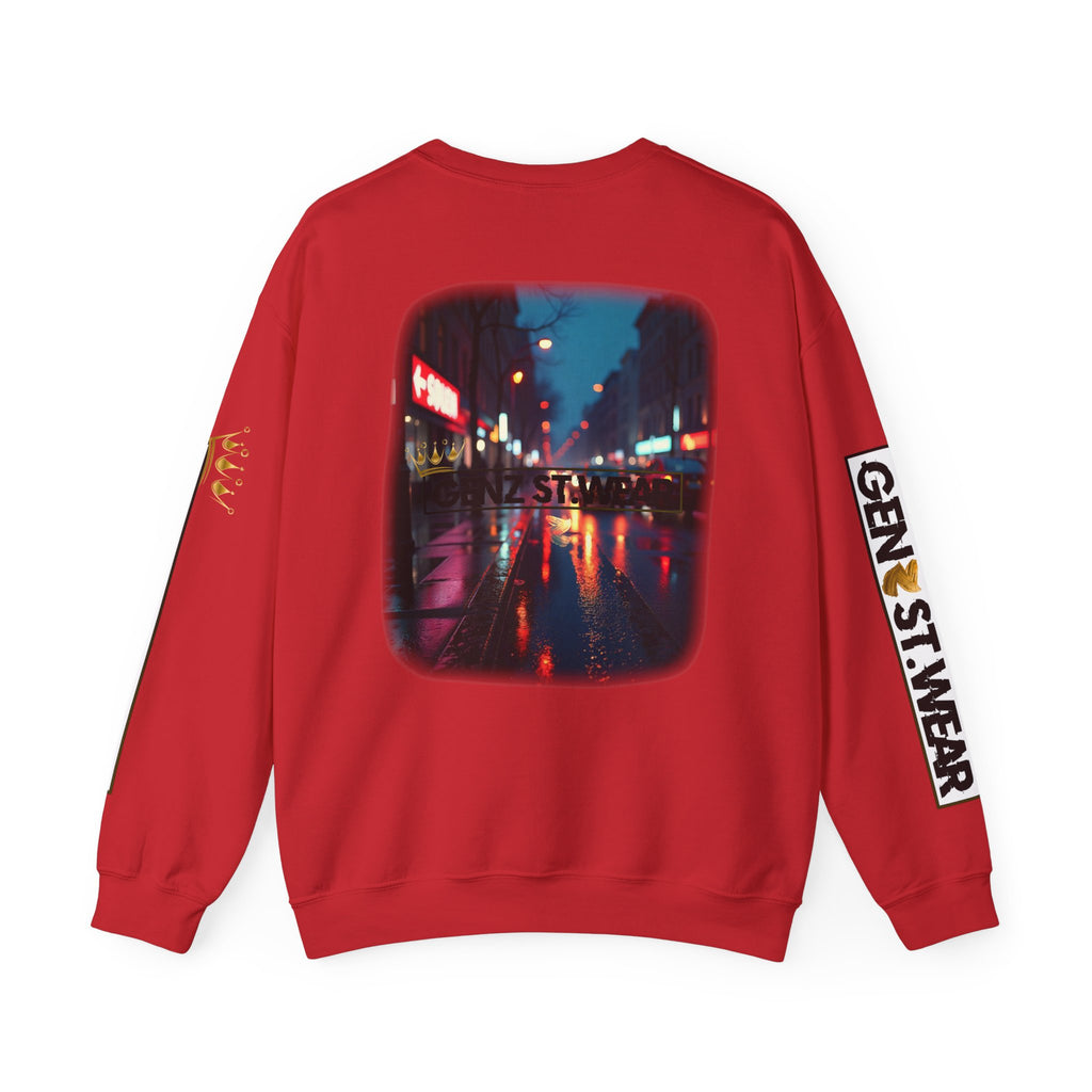 Urban Aesthetic Crewneck Sweatshirt | Cozy Street Style Top, Unisex Hoodie, Gift for Him/Her, Casual Layering, Fall Fashion